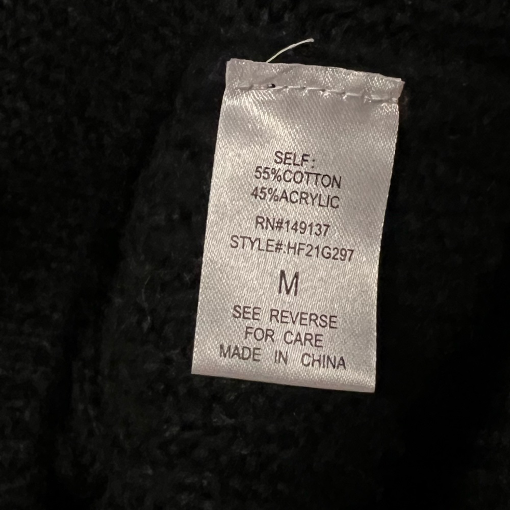 HYFVE bell sleeve off-the-shoulder ribbed sweater - Picture 8 of 9